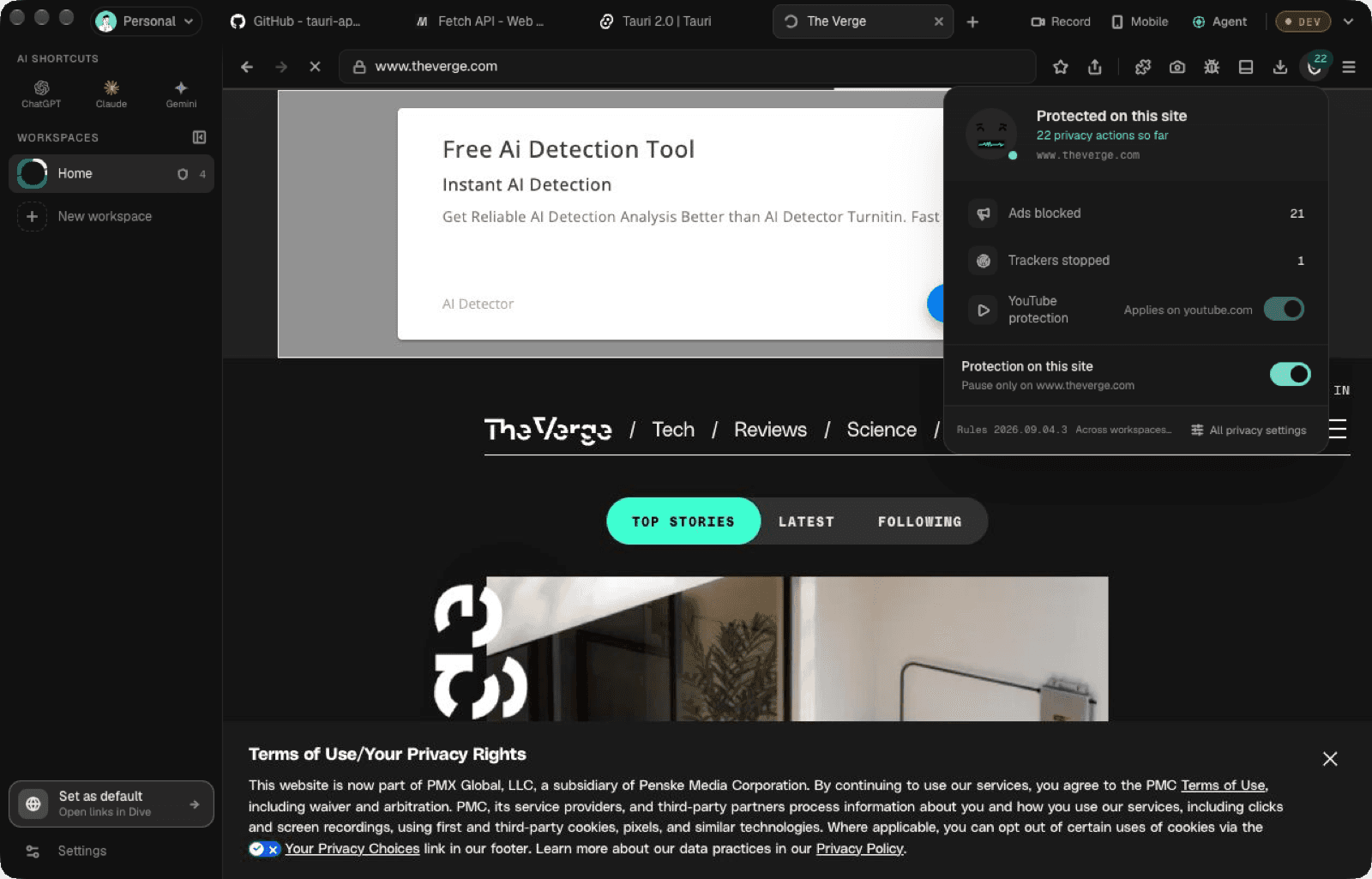 DivePrivacy